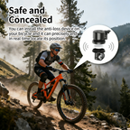 TRIWILL Smart E-Bike Bell with Find My Compatible Tracker