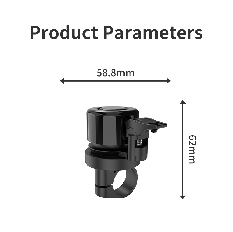 TRIWILL Smart E-Bike Bell with Find My Compatible Tracker