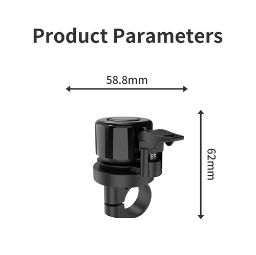TRIWILL Smart E-Bike Bell with Find My Compatible Tracker
