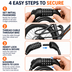 TRIWILL Long Cable Lock
