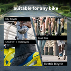 TRIWILL Smart E-Bike Bell with Find My Compatible Tracker