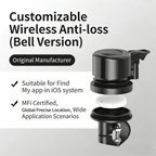 TRIWILL Smart E-Bike Bell with Find My Compatible Tracker
